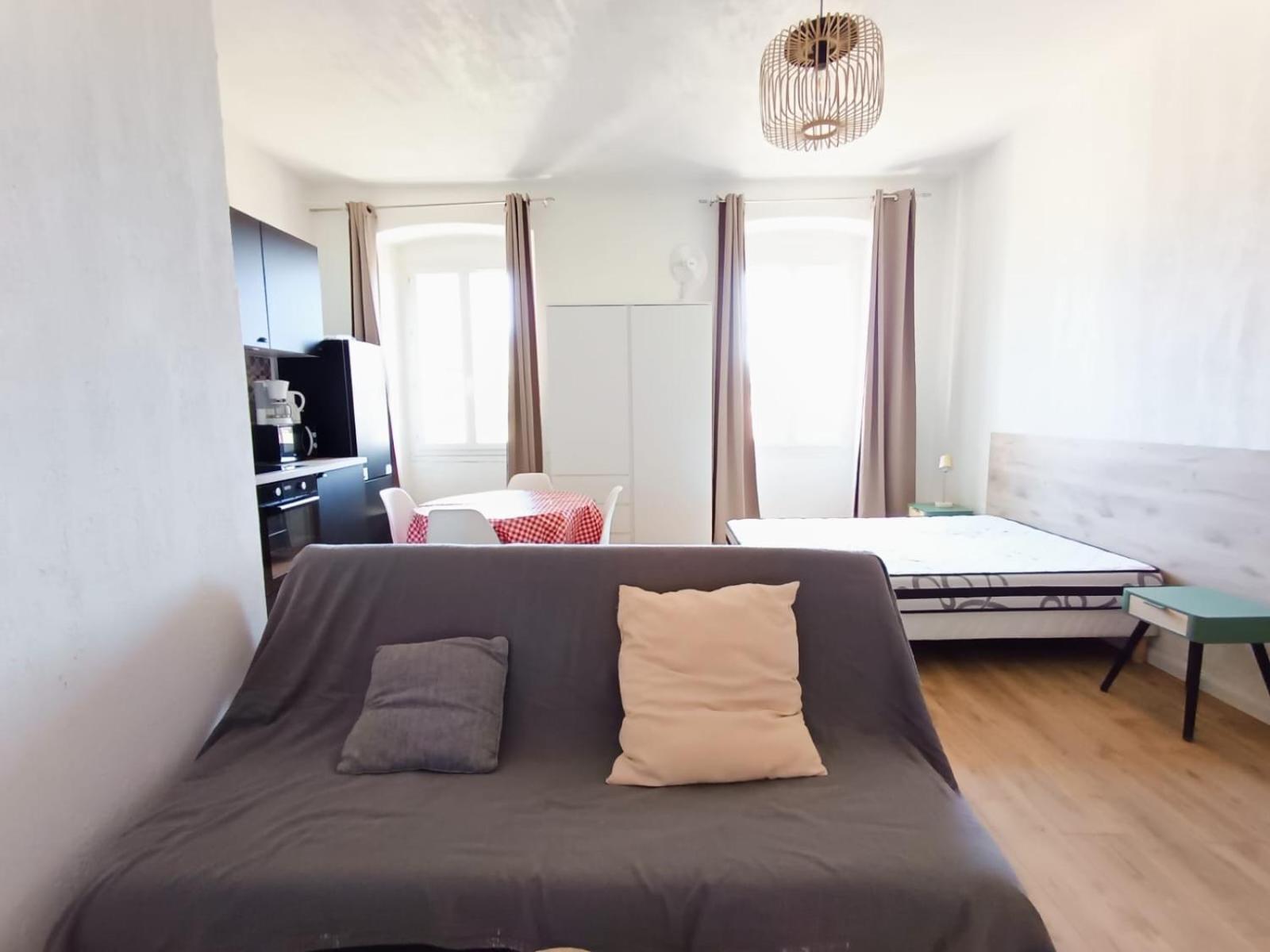 Magnifique Grand 30M2 Refait A Neuf En 2025 Lumineux 4 Couchages Hyper Centre Corte 13 Cours Paoli Wifi Tv Lave Linge Dış mekan fotoğraf